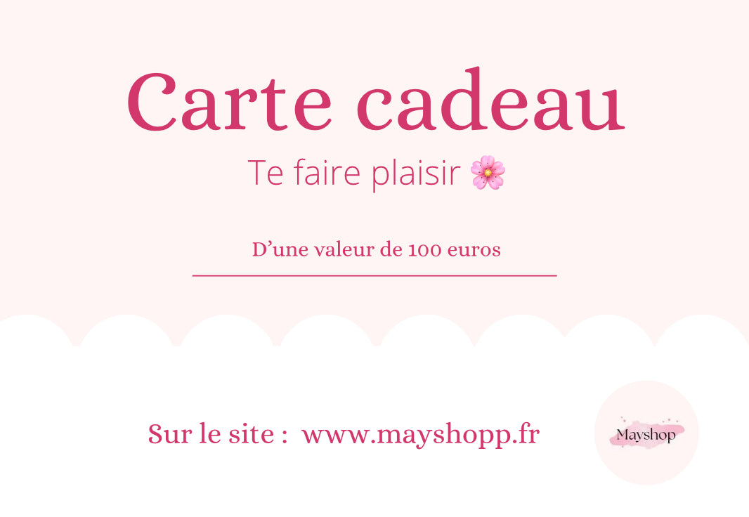 Carte-cadeau MAYSHOP